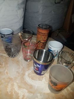 shot glasses