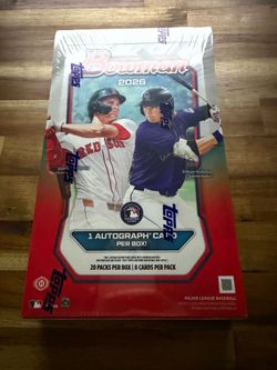 2026 Bowman Hobby Box Sealed