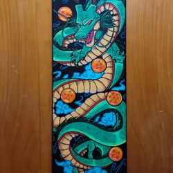 Dragon Ball-Z Shenron Acrylic Painting OOAK 10x30in