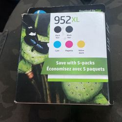 hp Inkjet 952xl Printer Ink 5 Cartridge Pack