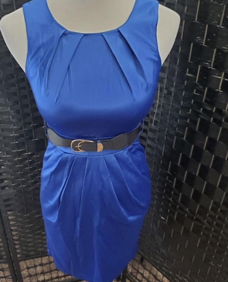 Royal Blue cocktail dress (5)