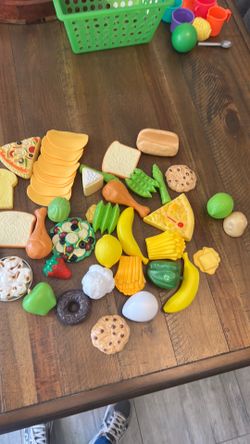 Toy food.