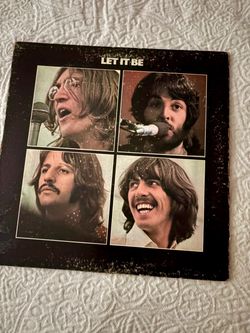 Vintage 1970 The Beatles “Let It Be” vinyl LP
