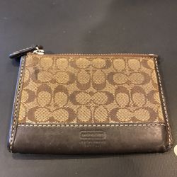Coach Change Purse N Card Holder