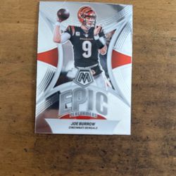 2024 MOSAIC JOE BURROW EPIC CARD