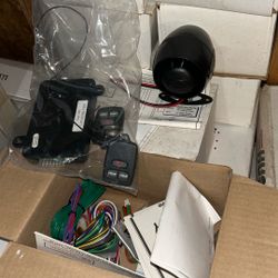 3 BUTTON ALARM SYSTEM WITH STARTER DISABLER