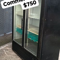 Working 2 Door Commercial Cooler