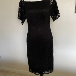 Lace Black Dress