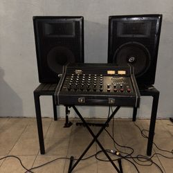 DJ , Party , Power Mixers With B52 Speaker