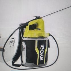 RYOBI ONE+ 18V Cordless Battery 2 Gal. Chemical Sprayer with Holster & Extra Tank (Tool Only)