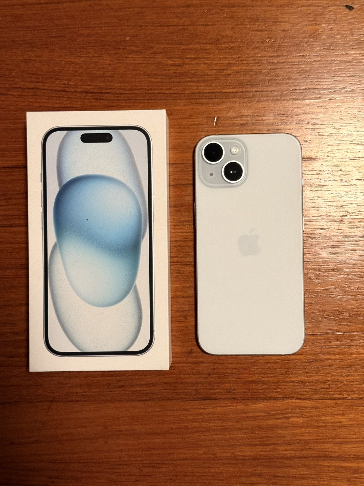 iPhone 15 Unlocked 128gb Blue 100% Battery Health