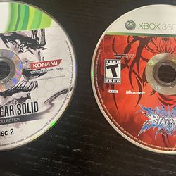 Blazblue: Calamity Trigger / Metal Gear Solid HD Collection - Microsoft Xbox 360