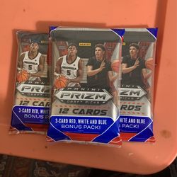 3 Panini PRIZM Draft Picks