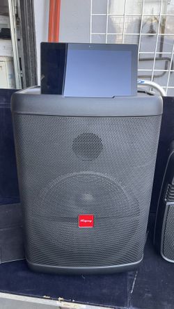 Speaker 15” Bluetooth Bateria Usb Reader