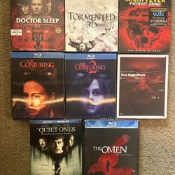 Collectible Blue ray DVDs