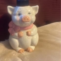 Vintage Ceramic Pig 