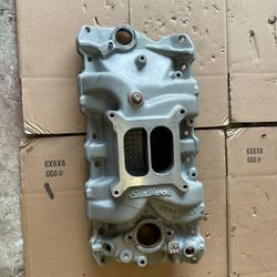 EDELBROCK   PERFORMER RPM  SMALL BLOCK CHEVY INTAKE MANIFOLD 