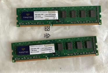 Timetec 16GB (2x8GB) 1600mhz DDR3 RAM Memory