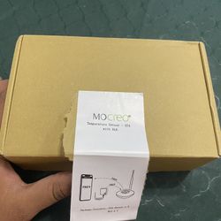 MOCREO WiFi Thermometer Freezer Alarm, Email Alert, App Notification, Data Record Export, No Subscription Fee, Remote Wireless Temperature Sensor for 