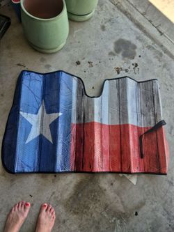 Texas Flag Sun Shade