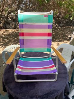Rio Beach Collection folding sand chair