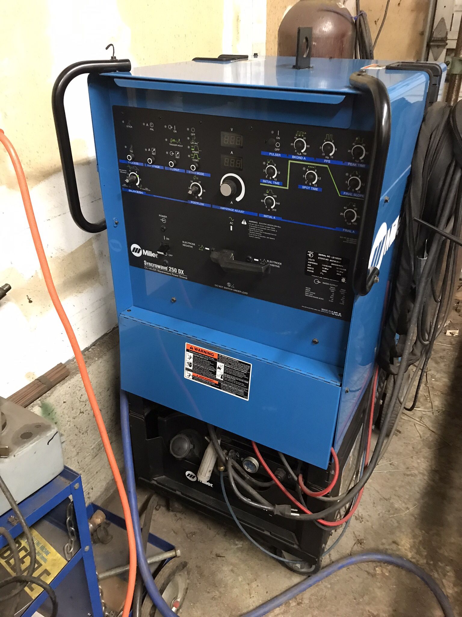 Miller Syncrowave 250 DX Tig Welder
