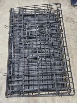 Double Door Dog Crate 