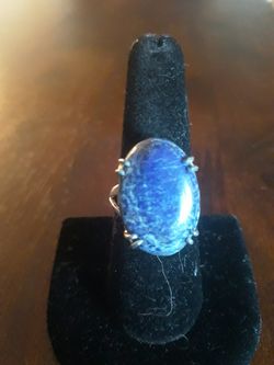 Beautiful Large Blue Lapis ring