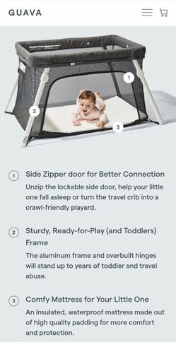 UNOPENED Guava Family - Lotus Play Yard / Travel Crib