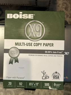 13 Pkgs Of Copy paper 8 1/2 x 11