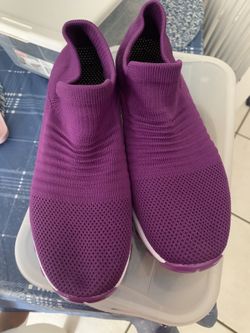 New Sneakers Size 9 ..color Purple