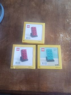 LEGO VIP Red/Teal Brick $10 EACH