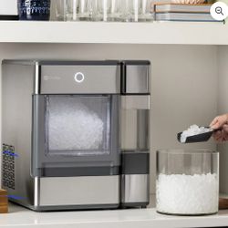 GE Profile™ Opal™ Nugget Ice Maker + Side Tank, Countertop Icemaker, Stainless Steel, 33lbs Daily Ice Production