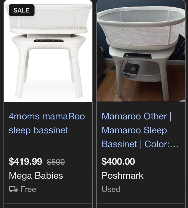 4moms MamaRoo Bassinet 