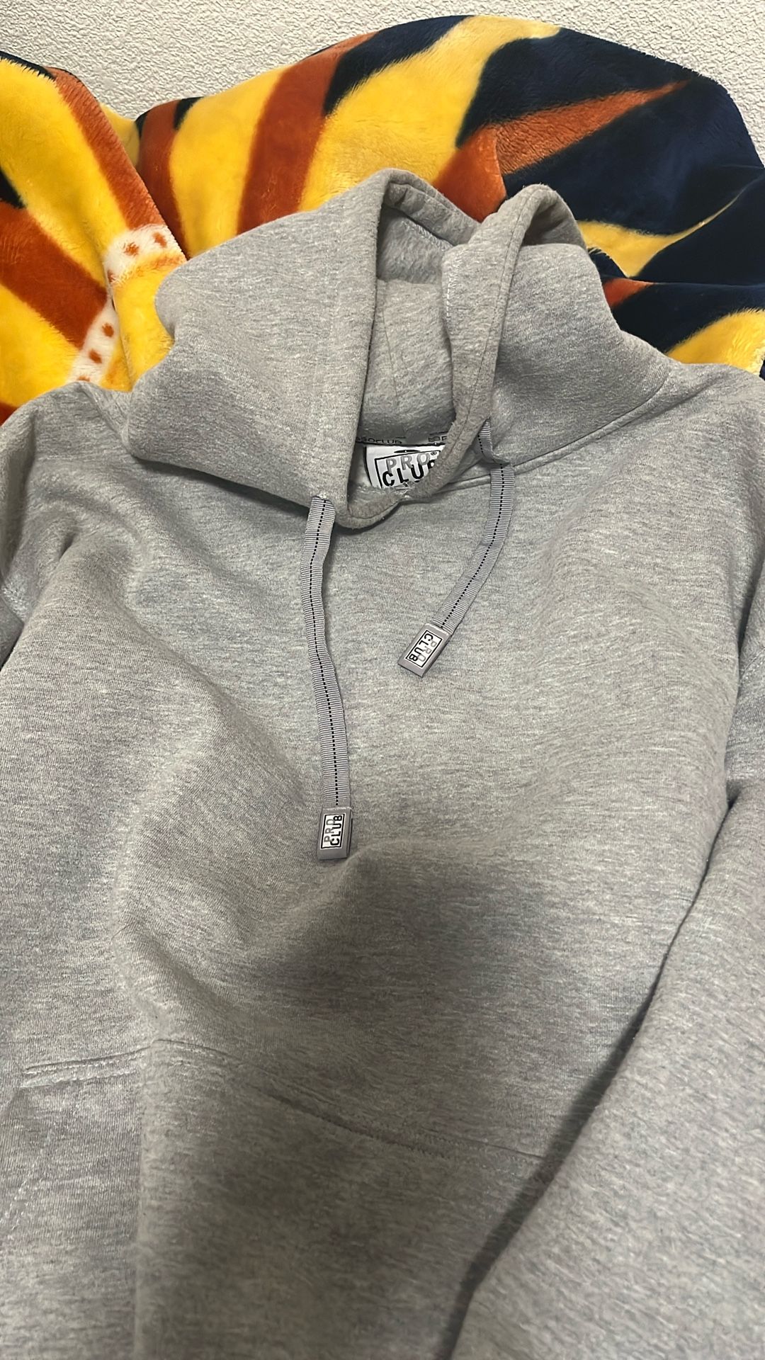 Light Blue Pro Club Sweater Large