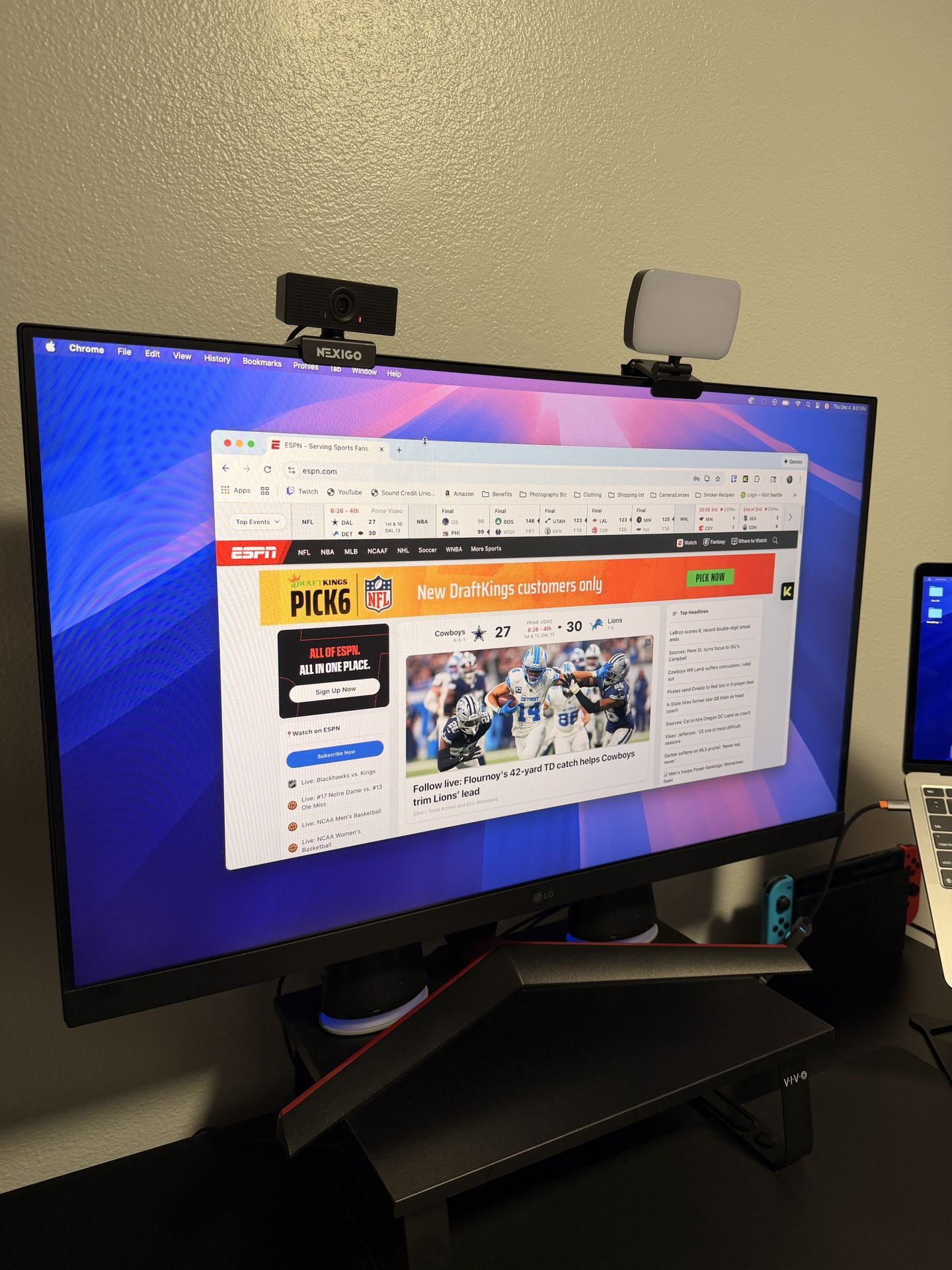 32” LG Gaming Monitor