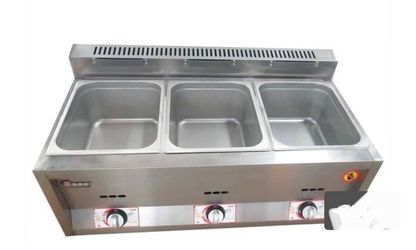 Gas food warmer