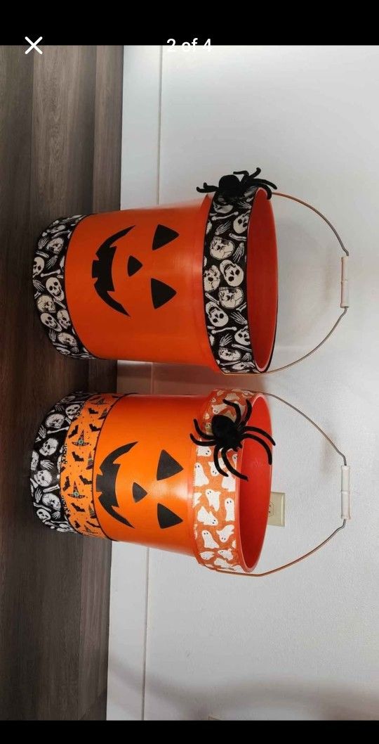 Halloween Buckets!