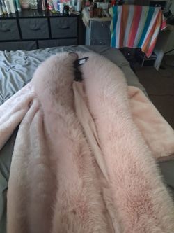 Fashion  nova Faux Fur Long Coat
