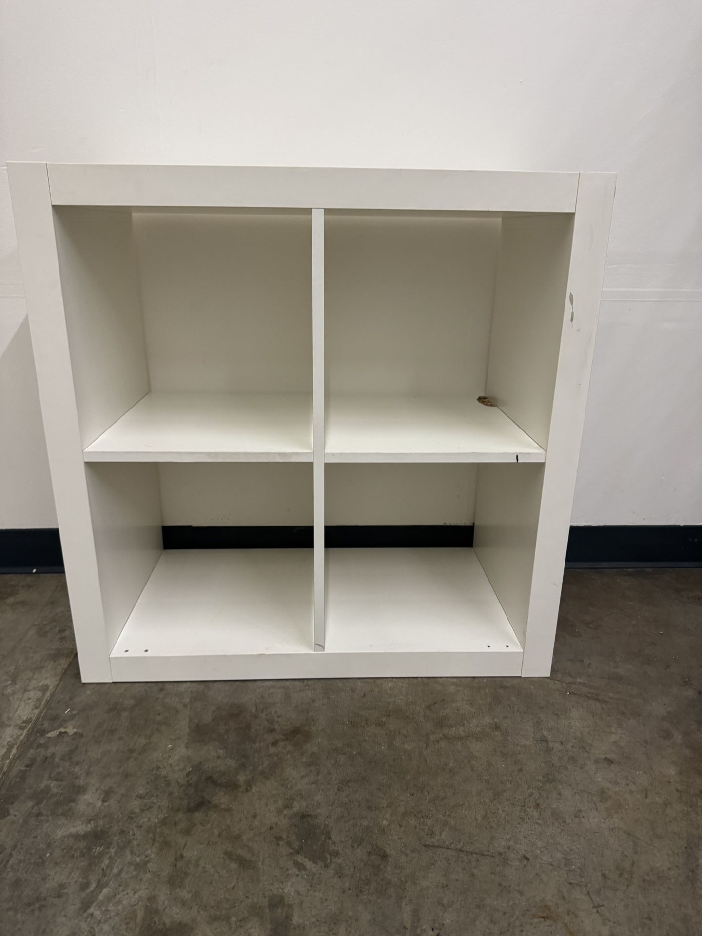 IKEA Kallax Shelf Unit, Bookcase, 2x2, White
