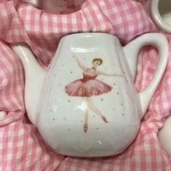Delton Porcelain Ballerina Tea Set, , Vintage
