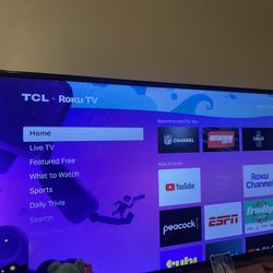 40 Inch TCL Roku Tv