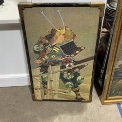 Old samurai picture