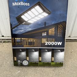 2000W Solar Sensor Street Light