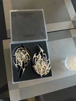 Posthuman lab dystopian verge cyber punk ear piece