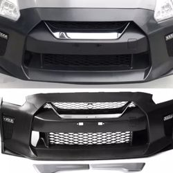 Fits 09-22 Nissan R35 GTR Upgrade 09-16 to 17-22 Front Bumper Cover Conversion