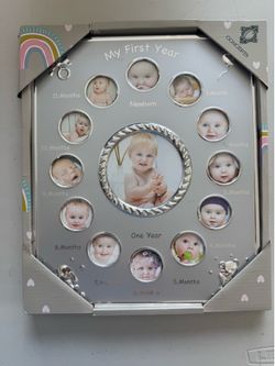 Concepts My First Year Baby Photo Frame