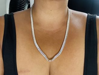baguette tennis chain