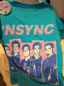 Nsync Blue Dog T-Shirt