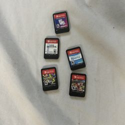 5 Switch And Switch 2 Game Bundle MSG To Buy Individual